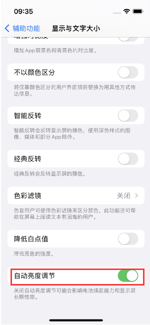 宁蒗苹果15维修店分享iPhone 15 Pro系列屏幕亮度 