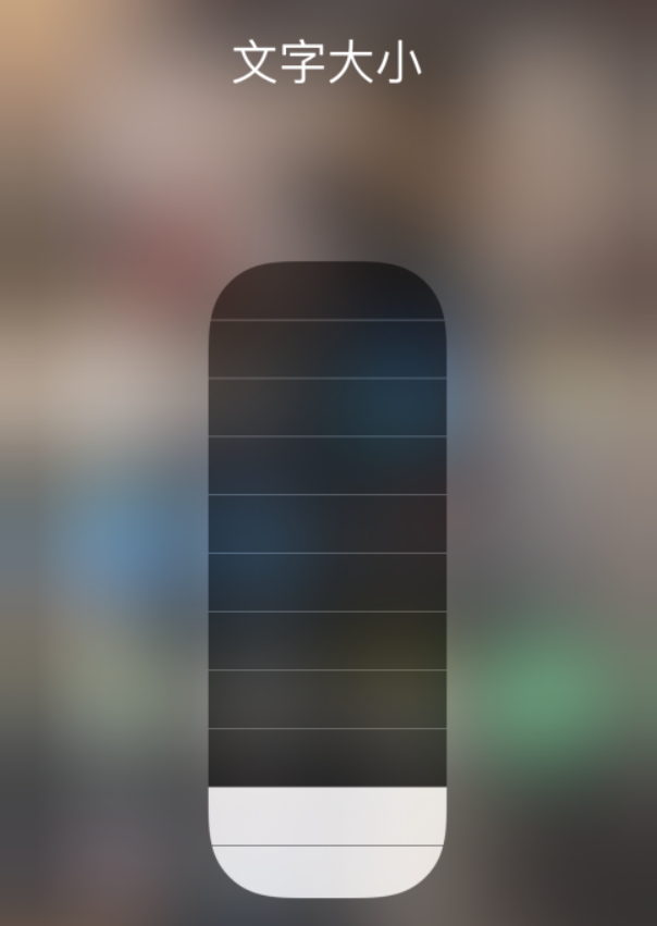 宁蒗苹果手机维修分享小技巧：在 iPhone 控制中心快速调节字体大小 